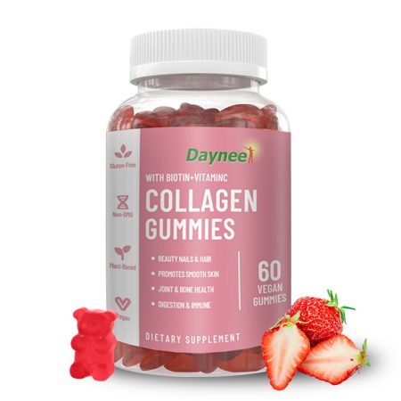 Beauty Hair Skin Nails Biotin Collagen Gummy -  Whitening Skin Vitamin Bear For Hair Loss Supplement
