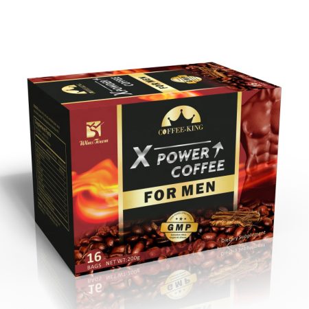 X Man Power - Organic Herbs Instant Maca Black Coffee For Men