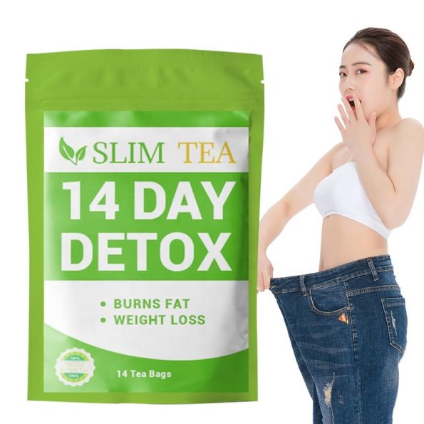 14 days Slim Tea Bag Skinny Flat Belly 100% Organic Herbs Weight Loss Detox Slimming Product