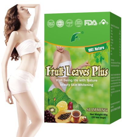 Fruit Leaves Plus Slimming Tea Fruit Detox Tea For Smooth Skin Whitening And Freckle Cleans The Intestines